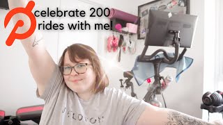 ⭐️ PELOTON VLOG ⭐️ 200th ride 🥳 celebration, honest thoughts, comparisons and review