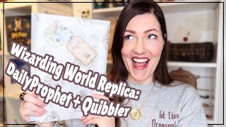 WIZARDING WORLD Replica Unboxing: Daily Prophet + Quibbler🙃