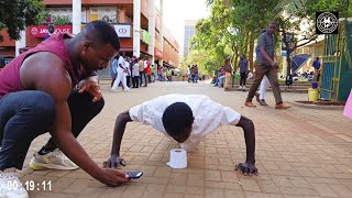 50 PUSH UPS IN 30 Seconds World Record WIN 200 PART 1