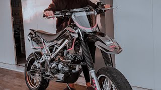 Modifikasi Kawasaki KLX 150 G ‼️Modif Supermoto full modifikasi