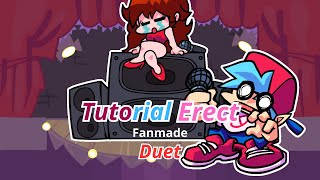 FNF Tutorial Erect [Fanmade] but it's an actual duet [Nonstop]