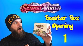 1st Opening of a Booster Box of Pokémon Scarlet and Violet