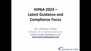 HIPAA 2023 Guidance and Compliance Conference