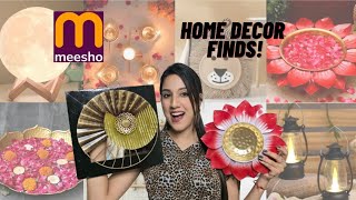 Latest Meesho Home Decor Haul Starts at 80/-rs🔥 Transform Your Space On A Budget #meeshohaul