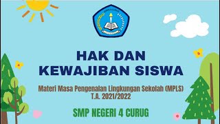 HAK DAN KEWAJIBAN SISWA