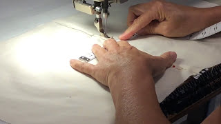 Sewing a plain dress zip