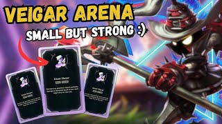 Veigar Arena Strikes Massive Damage with Giant Slayer I am small, but don't judge me!! Arena 2v2v2v2