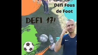 DéFI FOOT TOMBER LA BOUTEILLE