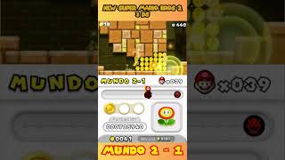 New Super Mario Bros 2 (3DS) Mundo 2-1