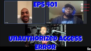 Eps 401 Unauthorized Access Error