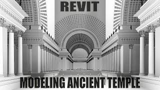 REVIT MODELING ANCIENT TEMPLE USING SWEEP AND EXTRUSION TOOLS_SOLID / VOID_COMPLETE TUTORIAL