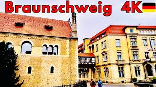 Braunschweig  4k 🇩🇪 Morning walking Deutschland