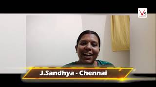 J.Sandhya - Chennai | Super premium member | V3 Online TV