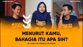 Asking opinion and how to respond it | Kampung Inggris Genta