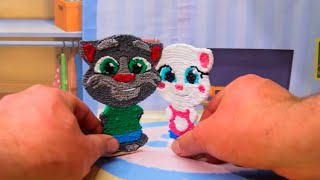 DIY Big Collection | My Talking Tom, Angela, Ginger, Hank