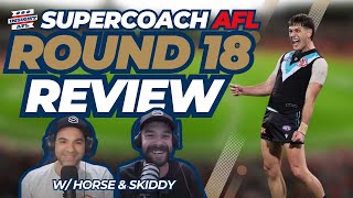 AFL Supercoach 2024 | Round 18 Live Review