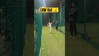 Kya LBW OUT HAI #shorts #viral #cricket #academy #bolwing #lbw #ytshorts #viralshorts #love #viralre