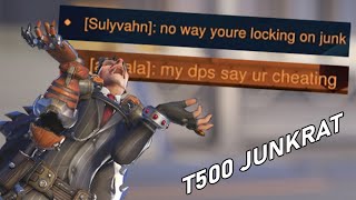 What Onetricking Junkrat in Grandmaster Looks Like 5.0 (Overwatch 2)