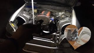 Finally fixing the Turbo Manifold on the 4G63 Drift Car