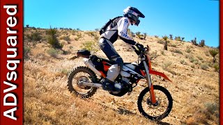 Getting Impaled by a Yucca Bush - So much for Trailblazing ✧KTM 350 EXC-f dual sport✧