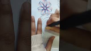 ASMR Spirograph Beautiful Design #viral #art #shorts #youtubeshorts #artwork #artisticimpressionspk