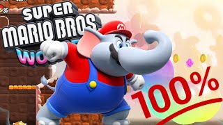 ☘️ El Mundo SECRETO que no CONOCÍAS 🌰 - Super Mario Bros WONDER / Completando el 100% (Parte 1)