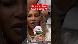 Serena Williams shares thoughts on Coco Gauff’s game 💭🎾 #tennis