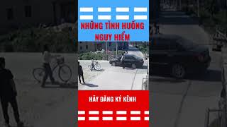 Video tình huống nguy hiểm khi lái xe oto