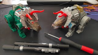 Transformers G1 Dinobot Restoration Video - G1 & G2 Slag