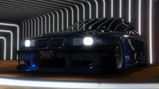 BMW E36 EDIT - BLUE - GHOSTFACE PLAYA