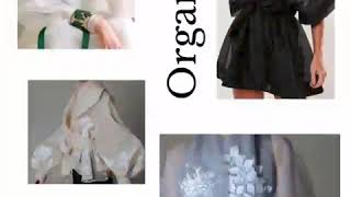 Organza Fabrics Collection by Fabrics Trades