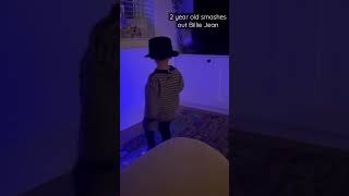 2 year old Billie Jean Michael Jackson