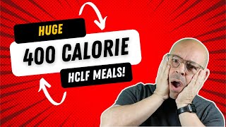 400 CALORIE MEALS TOO BIG TO FINISH! - WHAT I EAT IN A DAY FOR HCLF MEALS