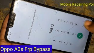 Oppo A3s Frp Bypass / Oppo A3s Google Account Unlock / Oppo CPH1853 Frp Bypass