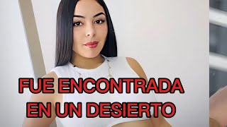 Su novio la recogió y luego apareció en un desierto.