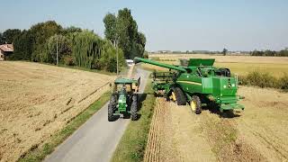 1702-Agricoltura-Barate di Gaggiano MI-Mietitura del riso 17-09-2020