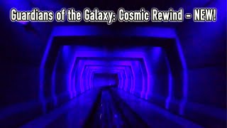 Guardians of the Galaxy: Cosmic Rewind - New! FULL Ride POV at EPCOT, Walt Disney World