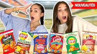 ON TESTE LES NOUVEAUTÉS CHIPS DE SUPERMARCHÉ ! (2024)