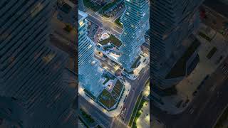 M City Condos Mississauga | Day to night drone hyperlapse | Advanced Drone Pilot