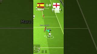 Spain vs England 💫🔥|efootball mobile|#shorts #efootball