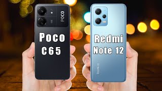 Xiaomi Poco c65 vs Redmi Note 12 | Poco c65 | Redmi Note 12