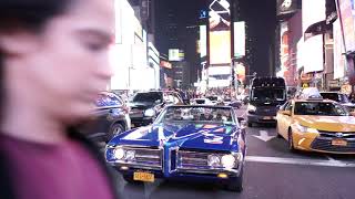 Free Stock Footage - Time Square Traffic New York City  | Sony A7III