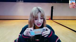 (G)I-DLE Vlive 2018.12.14