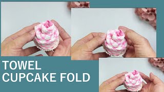 Towel cupcake tutorial | Towel souvenir