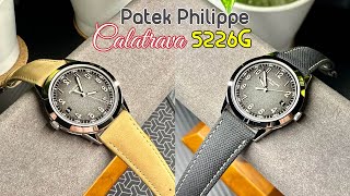 Stunning Piece!! Patek Philippe 🔥🎉 Calatrava 5226G-001 #patekphilippe #5226g #calatrava