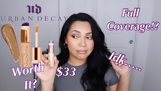 NEW URBAN DECAY QUICKIE CONCEALER | review | wear test