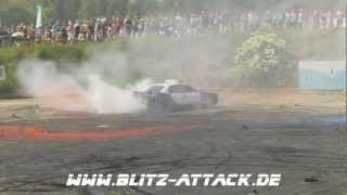 VW Pfingsttreffen / Burnout WM Bautzen 2012 - Burnout 1.Qualifikation Team Gum Police