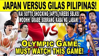 GILAS PILIPINAS vs JAPAN! Wild 2nd Half Game! FIBA Qualifiers 2K