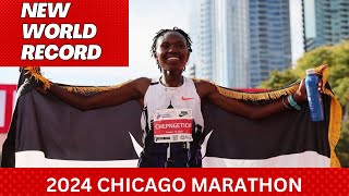 RUTH CHEPNG'ETICH SHOCKING WORLD RECORD AT 2024 CHICAGO MARATHON