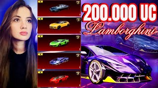 200.000 UC на Lamborghini l ЗАБРАЛА ШЕДЕВР в PUBG MOBILE